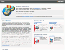 Tablet Screenshot of confettipapa.com